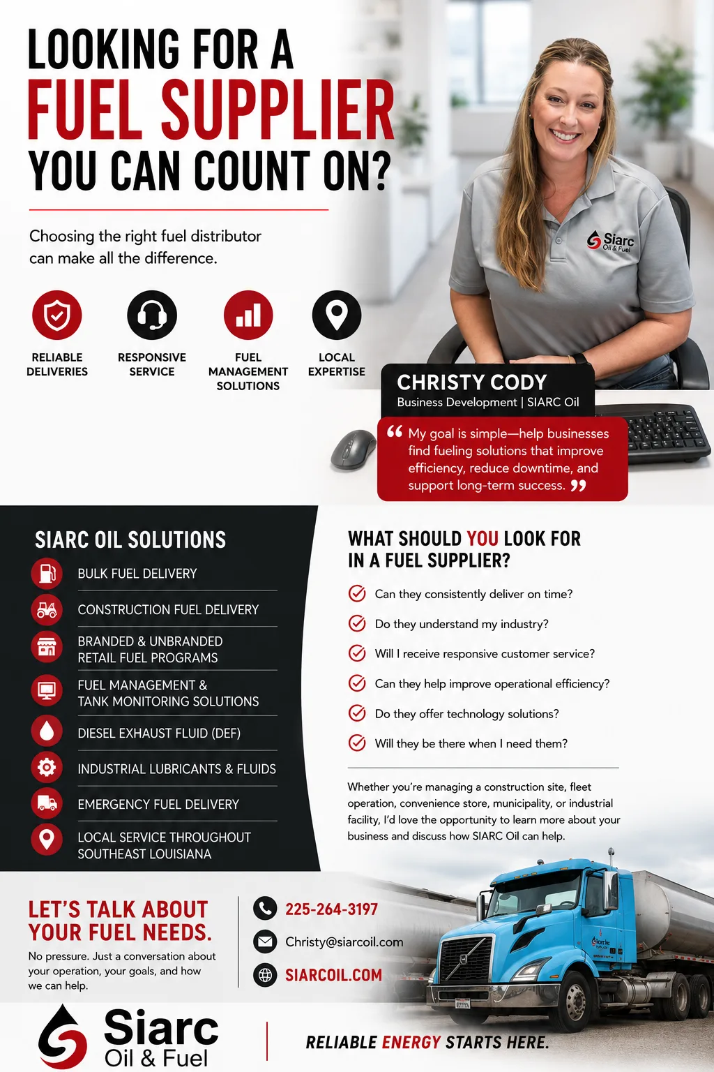 Factors to Help Choose the Right Fuel Distributor for Your Business By Christy Cody, Siarc Oil