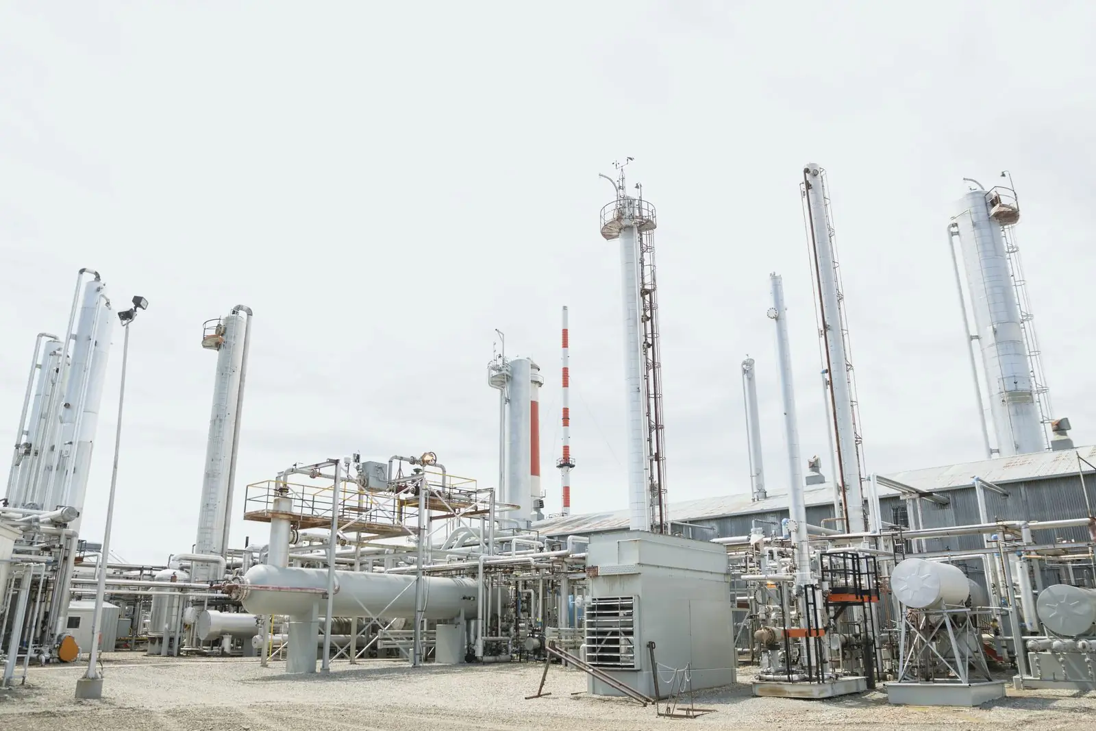 Industrial refinery plant in South Louisiana